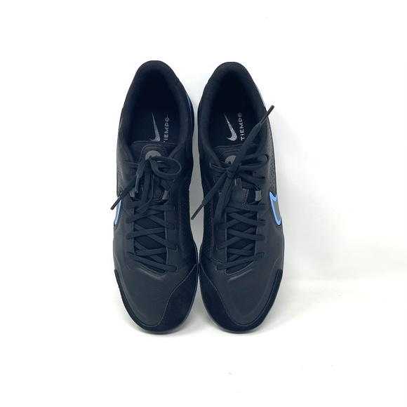 💖MEGA SALE💖Nike Legend 9 Academy IC Black LEATHER MEN'S SNEAKERS DA1190 004 - Picture 10 of 12